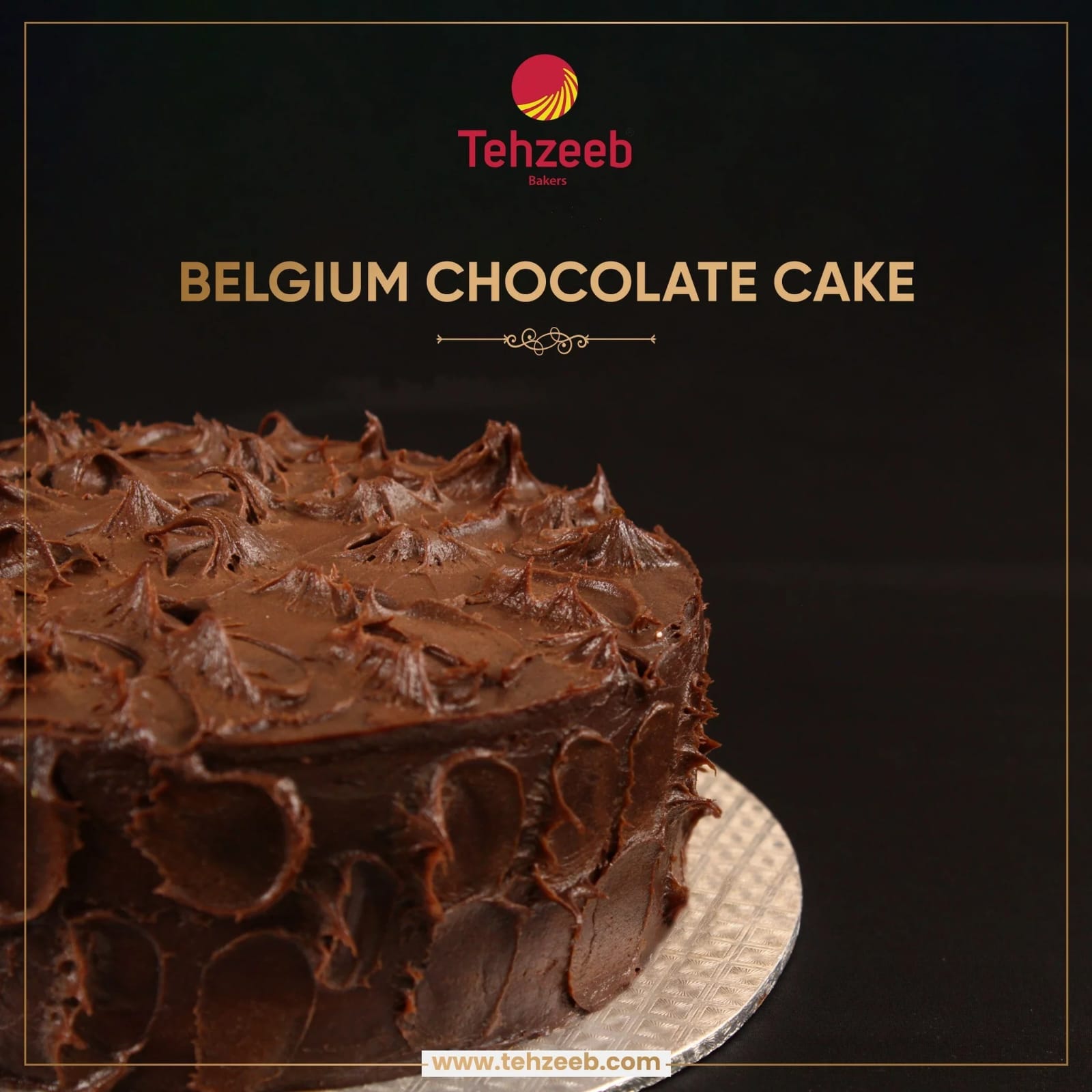BelgiumChocolate Cake by Tehzeeb Bakers Rs 4,350.00