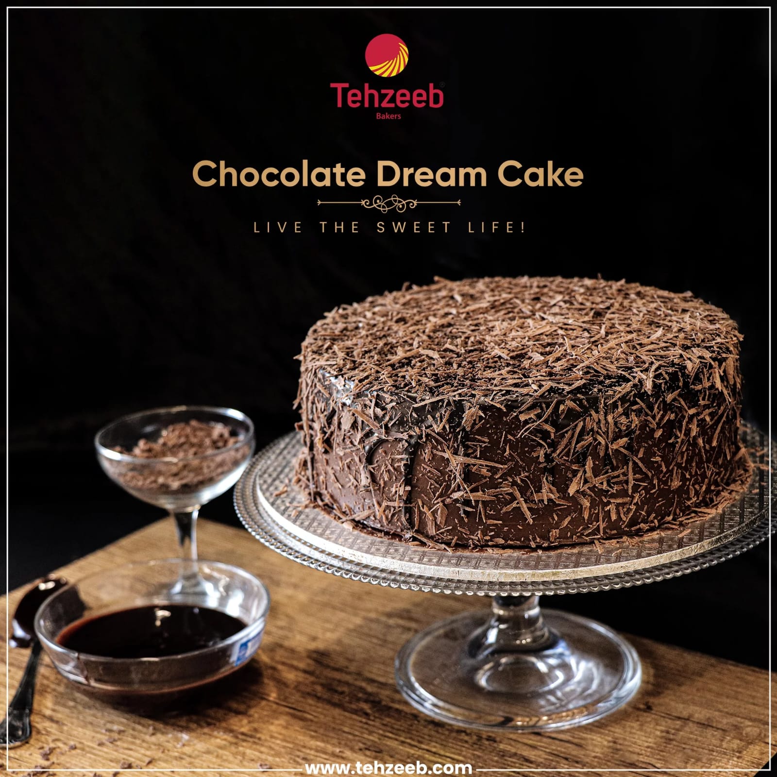 Chocolate Dream Cake by Tahzeeb Bakers Rs 6,800.00