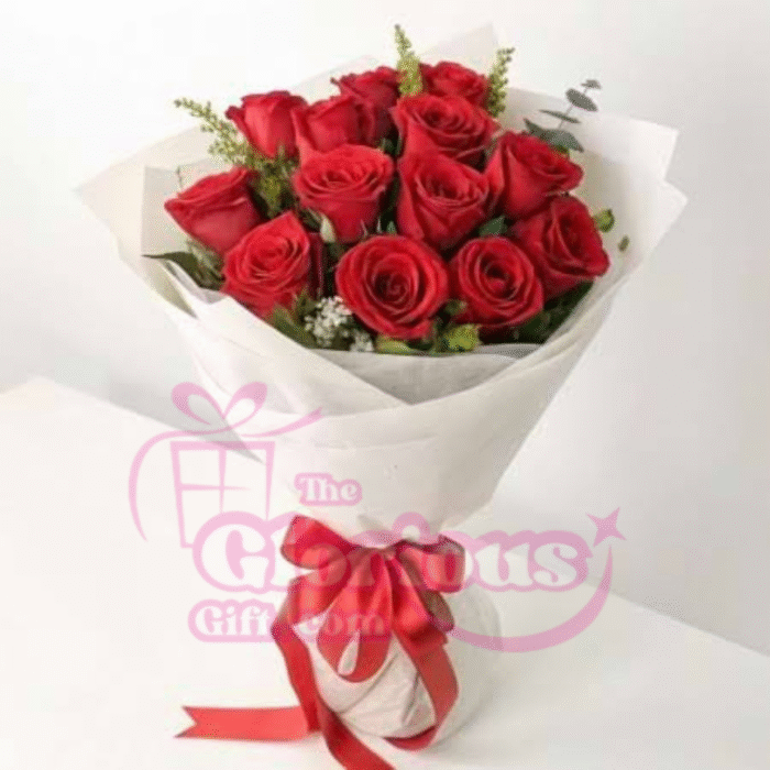 Local Red Rose with Papar Packing - Image 1