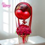 Balloon & Flowers Box
