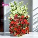 Beautyfull Roses Basket