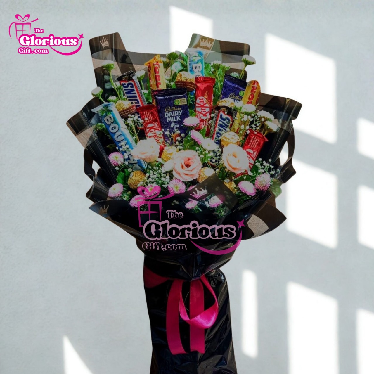 IMG-20251008-WA0030 Premium Roses & Chocolate Bouquet - Image 1