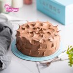 Belgian Chocolate Cake by Layer