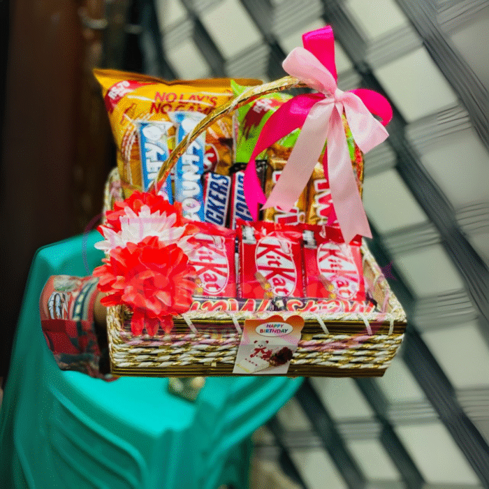Birthday Snack Choco Basket - Image 1