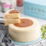 Salted Caremal Cake by Layer Bakeshop
