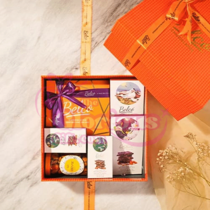 Choco Hunny Nuts Hamper by Belco - Image 1