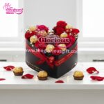 Heart Shape Loved Box For Her