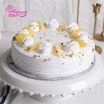 Pine Apple Pista Cake by Baba Bakers