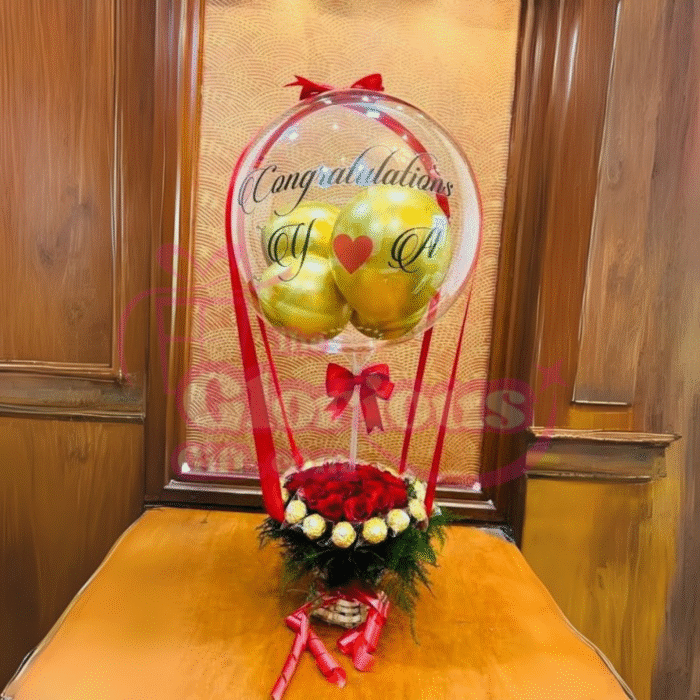 Fancy Rocher & Flower Box - Image 1