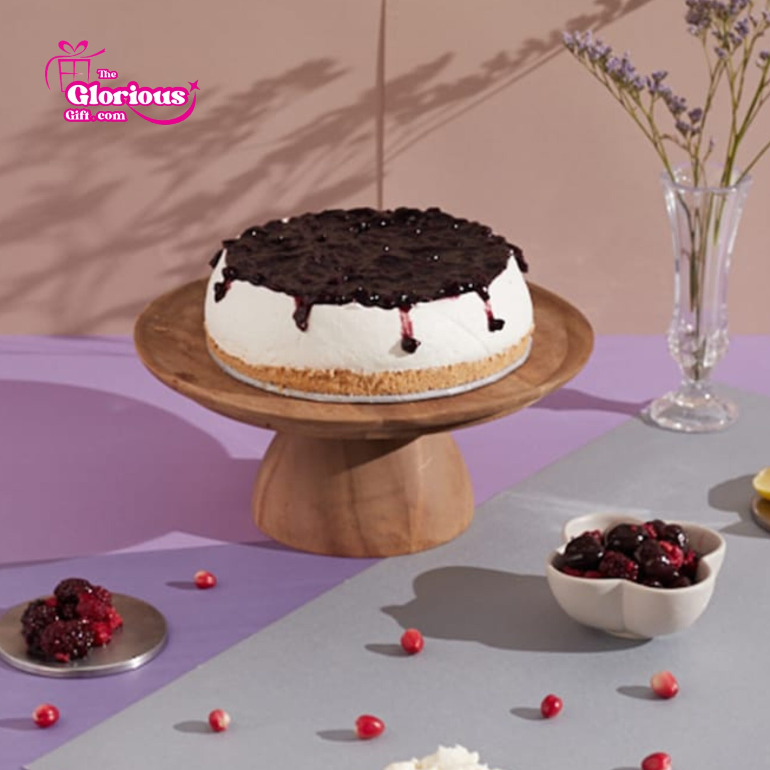 3 Blueberry Cheese Cake by Kitchen Cuisine - Image 1