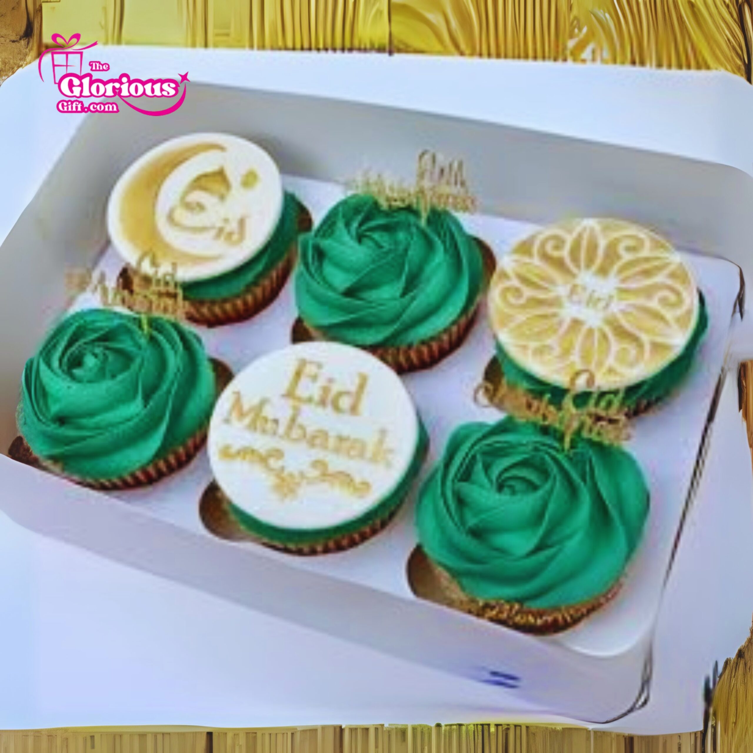 4 Premium Customize Cup Cake - Image 1