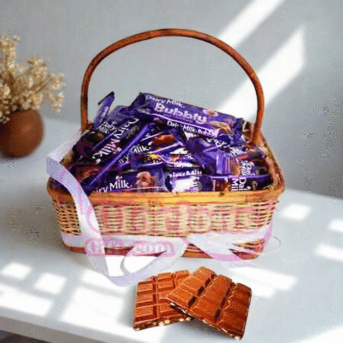 DairyMilk Chocolate Basket - Image 1