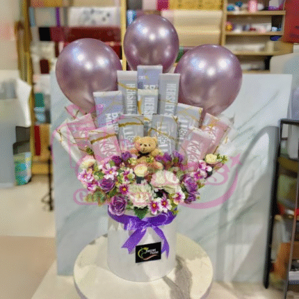 Fancy Choco Floral Gift Box