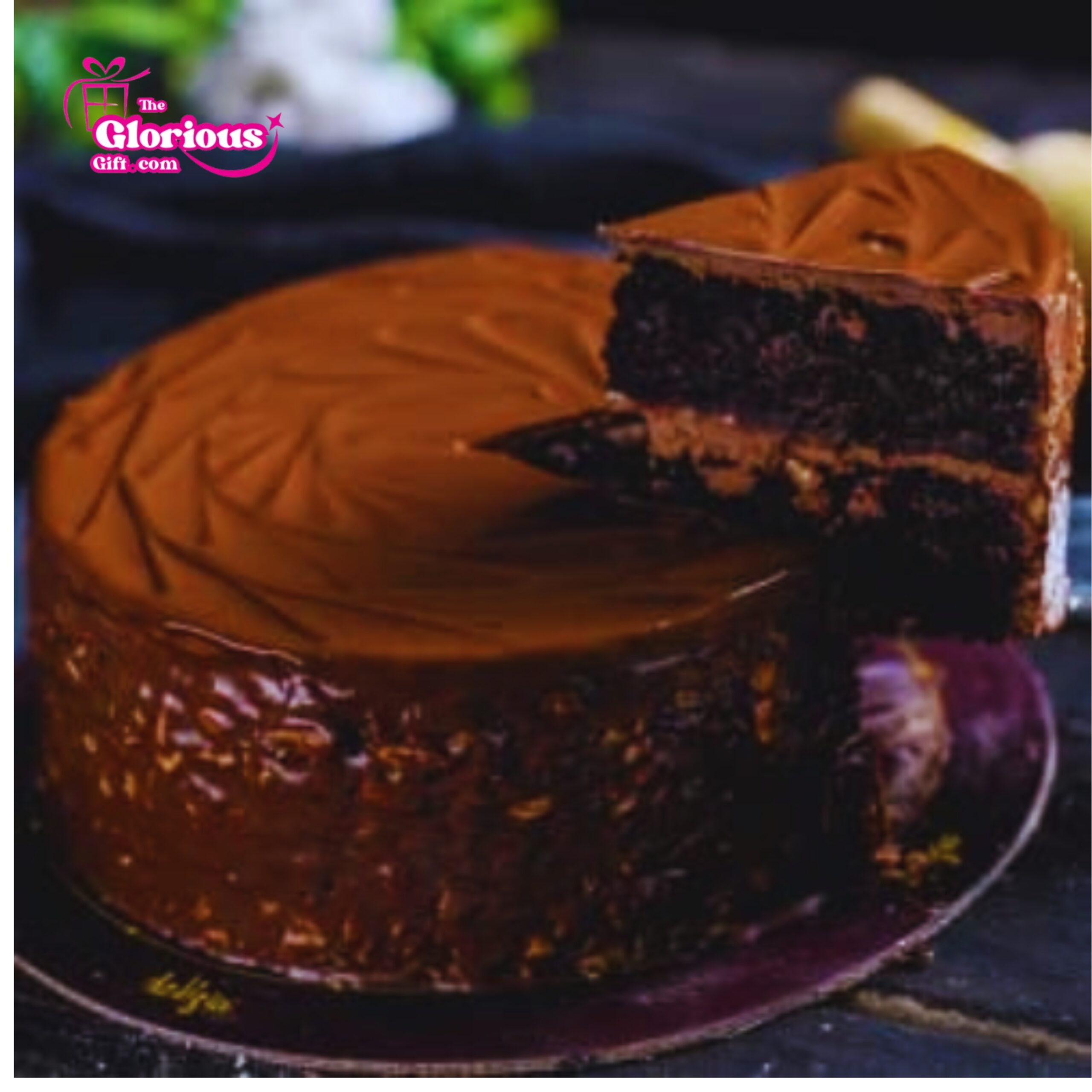 9 Feerero Rocher Cake by Delizia Bakers - Image 1