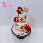 Jumbo Red Roses Cake