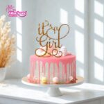 It's a Girl Premium Cake