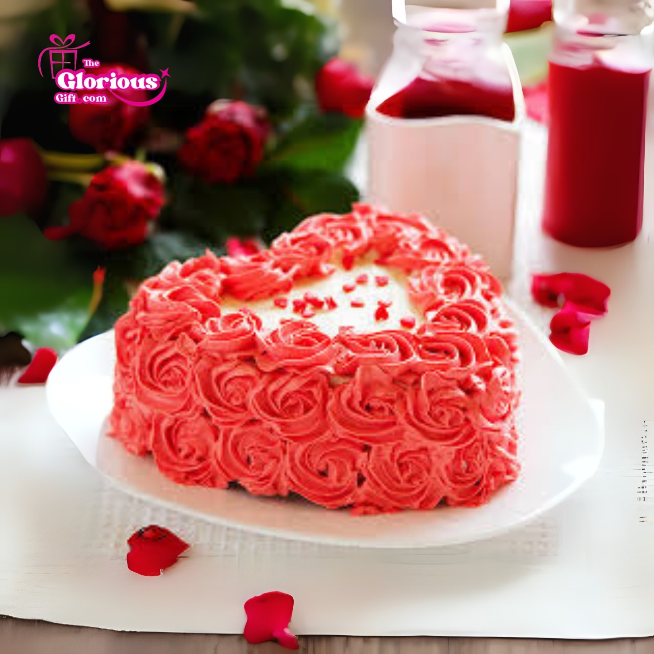 IMG-20251004-WA0012 Heat Shape Chocolate Cake - Image 1