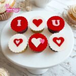 Creamy Cupcake for Love Heart