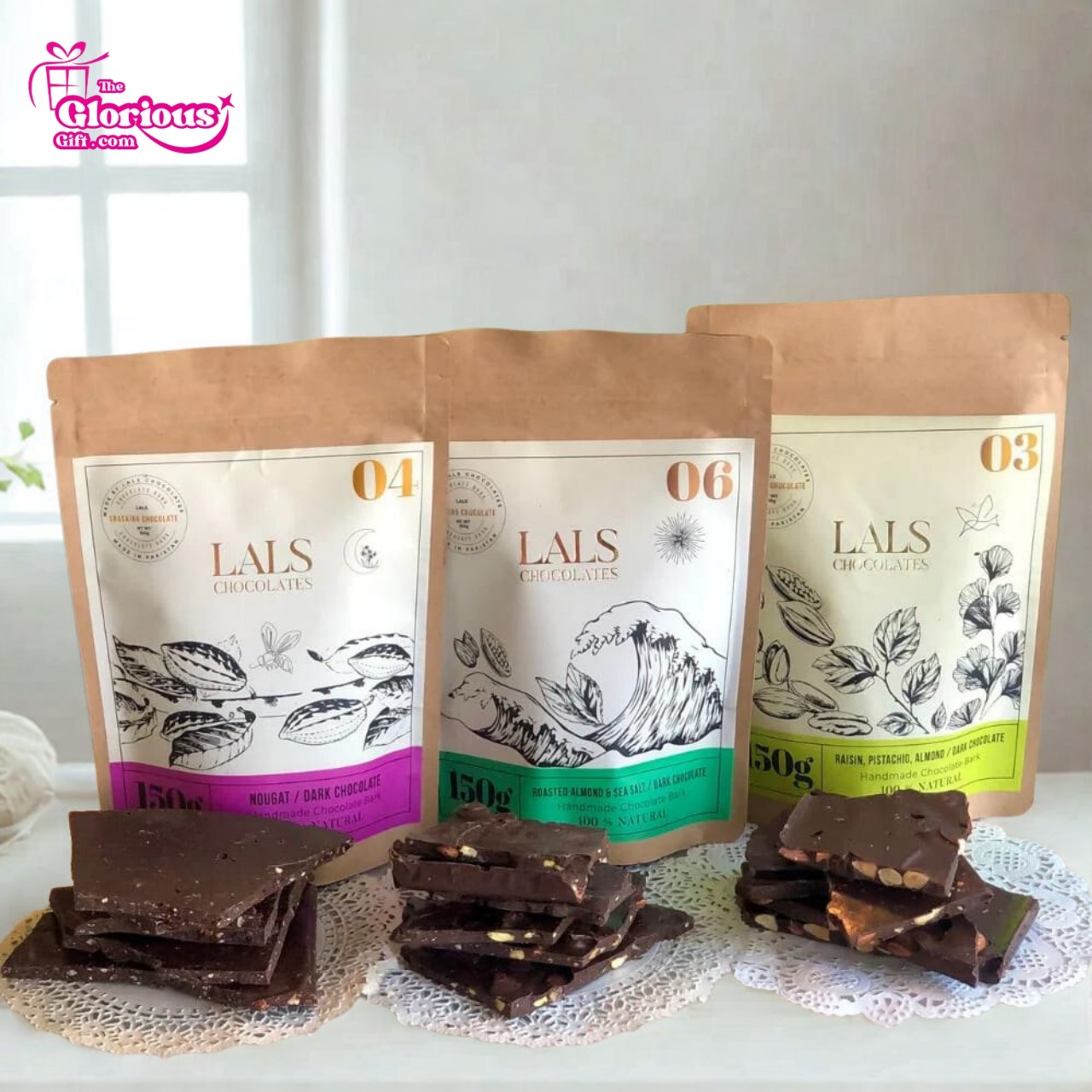 IMG-20251010-WA0031 Dark Chocolate Bark Pouch Set by Lals - Image 1