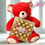 Ferrero Box & Sweet Teddy Gift Combo