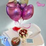 Special Cake, Flowers & Balloons Best Deal