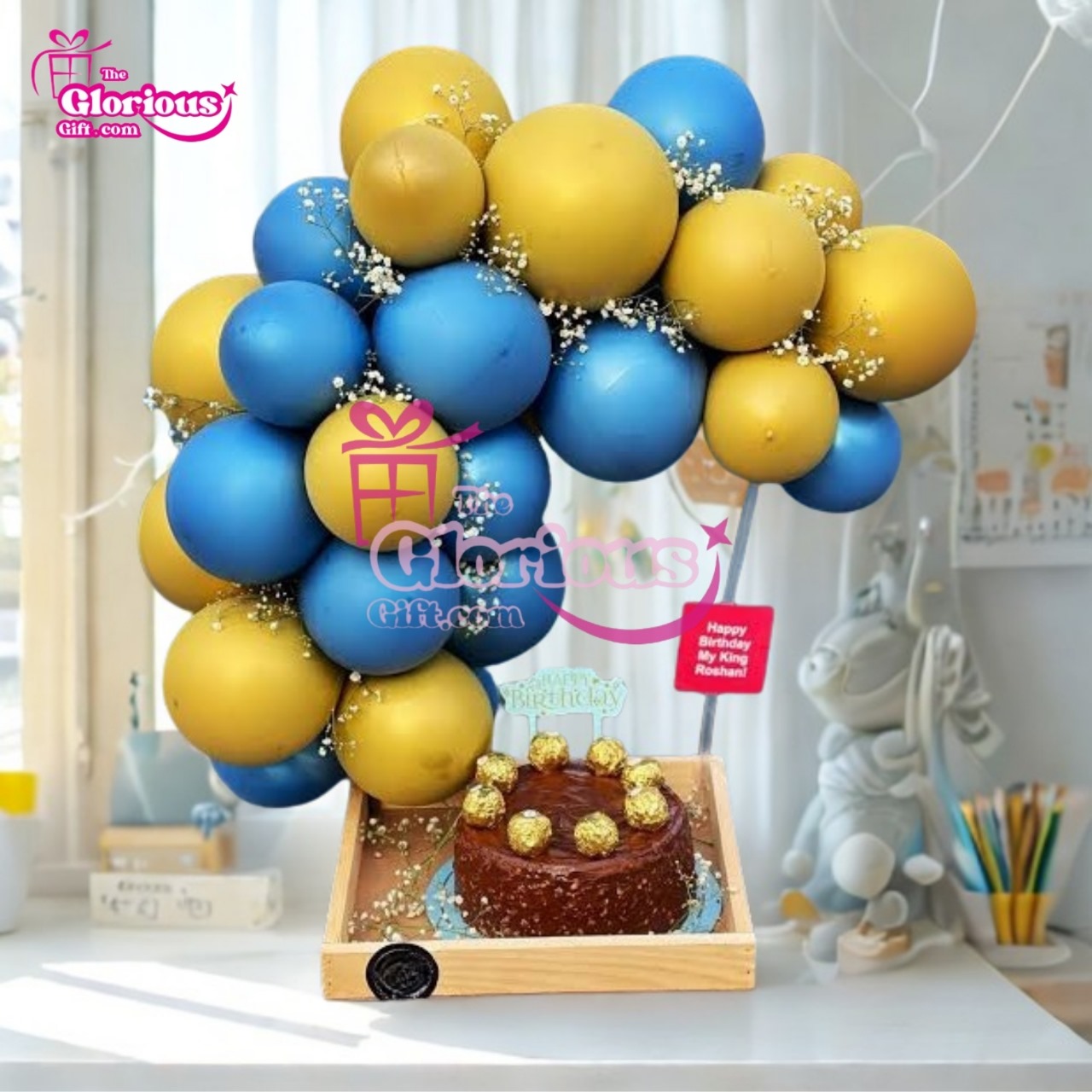 IMG-20251013-WA0030 Balloon Decore Try with Cake - Image 1