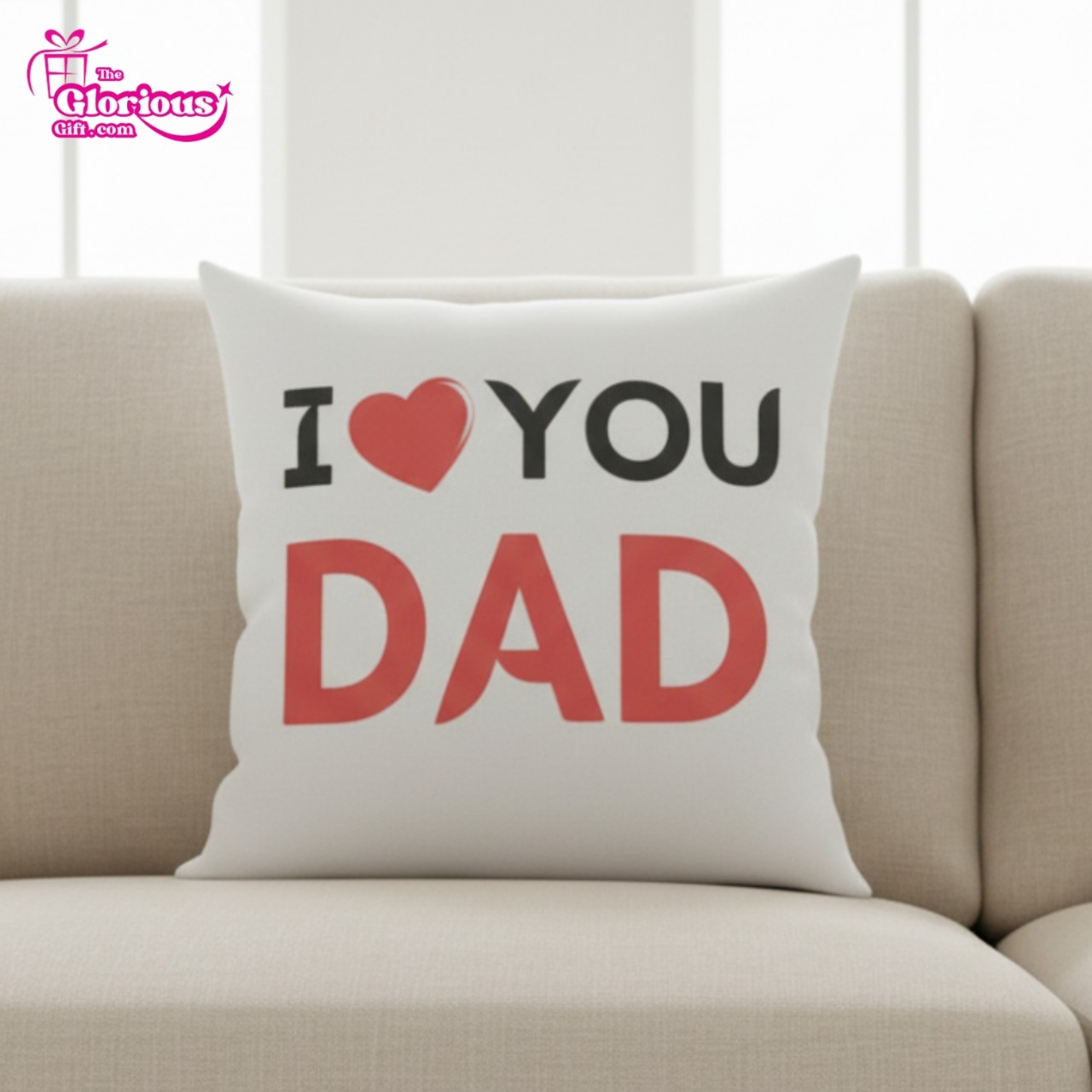 IMG-20251018-WA0016 I Love Dad Cushion - Image 1