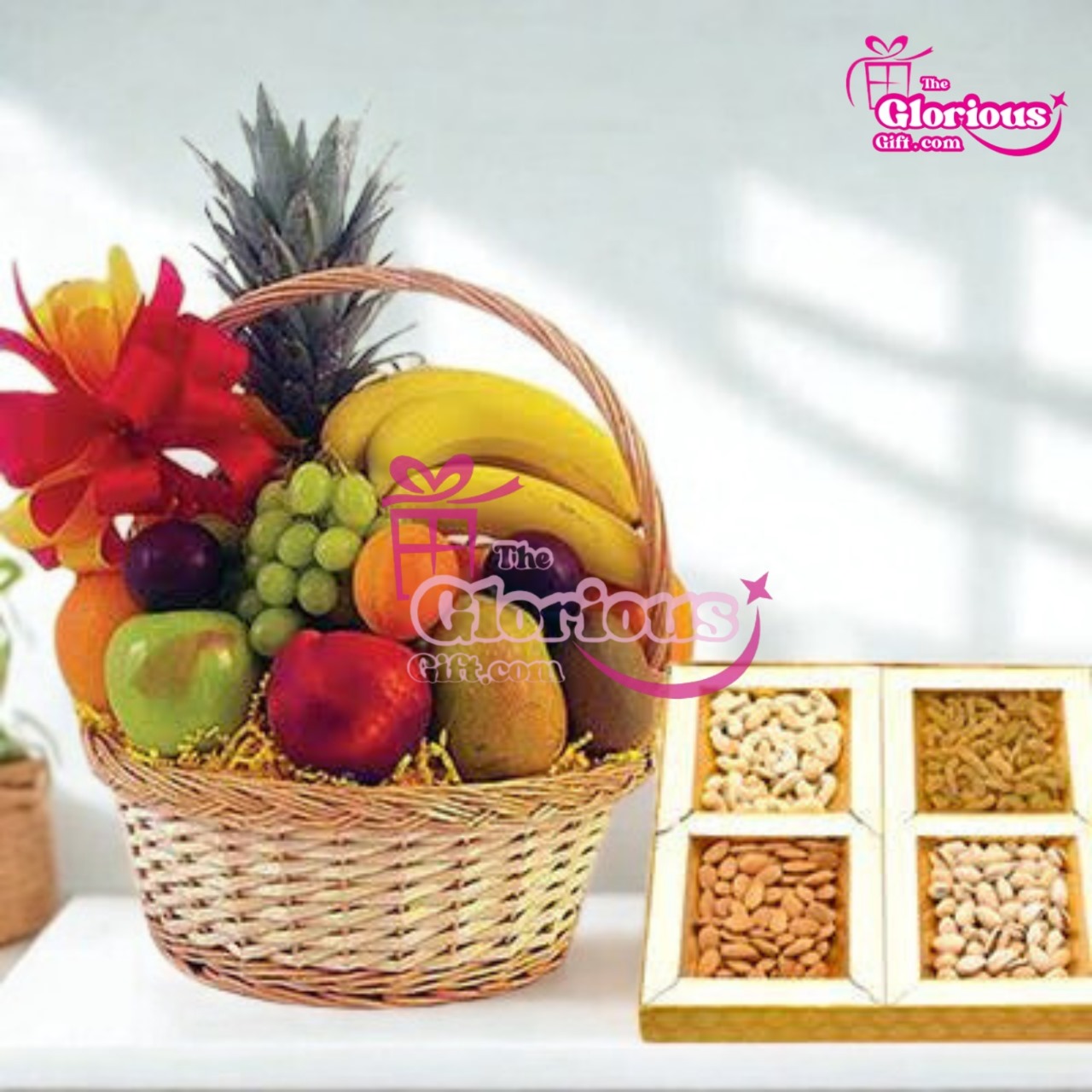 IMG-20251019-WA0010 4-5kg Fruit Basket & 500gram Dry Fruits - Image 1