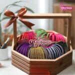 8 Sets of Bangles in Basket