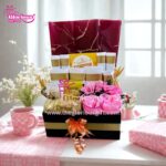 White & Golden Gift Box For Her