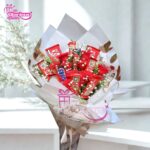 Red Roses & Kitkat Bouquet